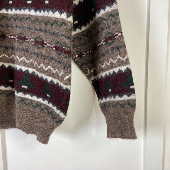 Vintage St Michael M&S Chunky Knit Jumper Wool Alpaca Blend Medium - Picture 2 of 9